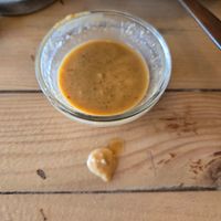 Peanut sauce at Maxi's Warung Thai & Indo Food in Aljezur