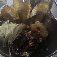 Vegan poke bowl   at Cocktail Kitchen in Bridgetown