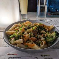 Beyond sausage penne! at Cocktail Kitchen in Bridgetown