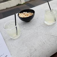 Happy hour margaritas  at Cocktail Kitchen in Bridgetown