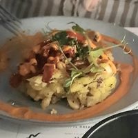 baked breadfruit wow delicious at Cocktail Kitchen in Bridgetown