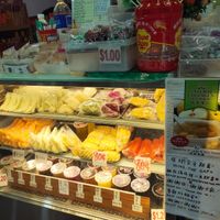 Lots of fruits and snacks at Sin Sin Fresh Fruit Juice - Yishun in North Singapore