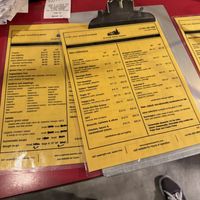 Menu  at Engfer Pizza Works in Santa Cruz