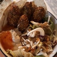 Falafel bowl  at Stis Annas - Στης Αννας in Leros