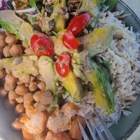 Vegan Buddha bowl at Stis Annas - Στης Αννας in Leros