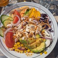 Poke Bowl with Tofu at Café MP de la Digue in Cabourg