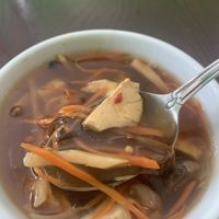 Hot and Sour Soup  at CoCo Lin Vegetarian House in Ridgewood