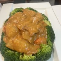 Curry chicken   at CoCo Lin Vegetarian House in Ridgewood