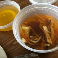 Tasty soup at CoCo Lin Vegetarian House in Ridgewood