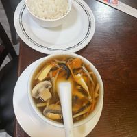 S5 hot and sour soup   at CoCo Lin Vegetarian House in Ridgewood