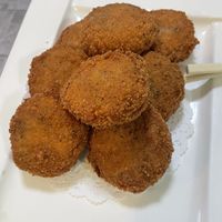 Vegan chicken nuggets   at CoCo Lin Vegetarian House in Ridgewood