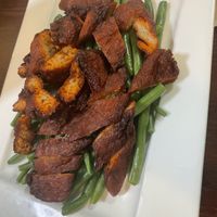 素叉燒  at CoCo Lin Vegetarian House in Ridgewood