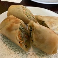 Vegetables Spring Rolls at CoCo Lin Vegetarian House in Ridgewood