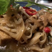 Satay tofu pad Thai  at River Beat in Gateshead