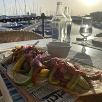 Gemüse Taccos  at Bistro del Puerto in Lanzarote