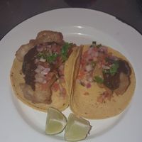Mushroom taco at Escape to Freight Island in Manchester