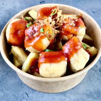 Korean tofu bowl  at Escape to Freight Island in Manchester