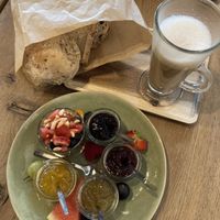 Homemade Marmelade and Bread at Kottee Kaffee in Bruges