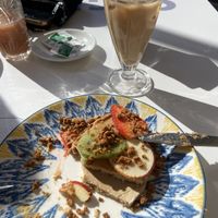 Forgot to take a picture beforehand, super tasty!  at Village Brunch & Coffee in Nazare