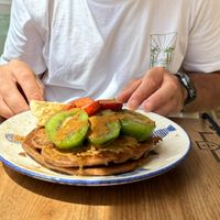   at Village Brunch & Coffee in Nazare