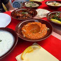 Hummus and other dishes  at Beirut in Paradiso