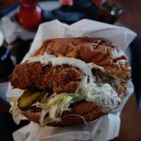 Fried chickn burger at Hey Chick! - Pop Up in Belfast