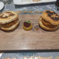 Soy hamburger at Armazém do Sal in Funchal