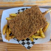 Vegan Fried Chik’n & Fries at Honey Butter Country Fare in Portland