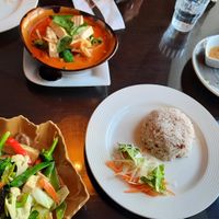 Plus red curry at Krua Siam in Akureyri