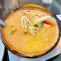 Thai red curry  at Krua Siam in Akureyri