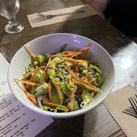 Salad at Buddha Bowl Belize in San Ignacio