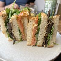 Arvo sandwich, satiating and delicious  at Arvo Specialty Coffee (Guggenheim) in Bilbao