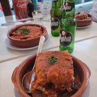 Vegan Moussakas at Taverna Alpha in Frankfurt