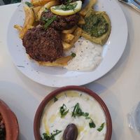 Vegan Bifteki at Taverna Alpha in Frankfurt