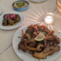 vegan options at Taverna Alpha in Frankfurt