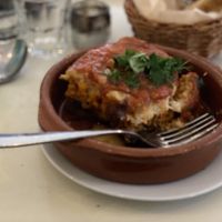 Moussaka   at Taverna Alpha in Frankfurt