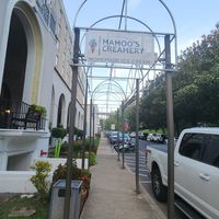 The side entrance. You can enter here. at Mamoo's Creamery in Hot Springs