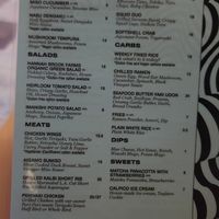 Veggie section just specify for vegan at Pizza Coming Soon in Vancouver