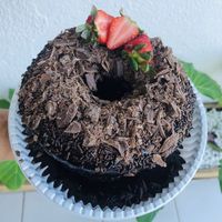 Bolo caseirinho vegano at Lanche Veg in Maceio