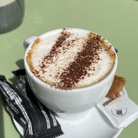 Cappuccino (Soymilk)  at Cafe Dolce Vita in Mallorca