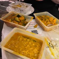 Collection of takeaway  at Daakoo in North West London