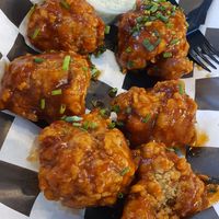 Seiten breaded wings at KURA - Śródmieście in Warsaw
