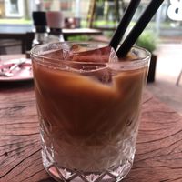 Iced latfe  at Post in Dordrecht