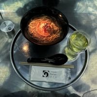 Soy sauce ramen  at Vegan Ramen UZU Tokyo in Tokyo
