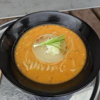 Miso ramen at Vegan Ramen UZU Tokyo in Tokyo