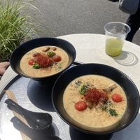 The delicious ramen  at Vegan Ramen UZU Tokyo in Tokyo