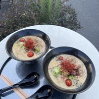 Vegan ramen  at Vegan Ramen UZU Tokyo in Tokyo
