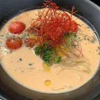 Vegan ramen  at Vegan Ramen UZU Tokyo in Tokyo