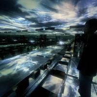 teamLab art!🌏  at Vegan Ramen UZU Tokyo in Tokyo