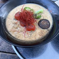 Vegan miso ramen  at Vegan Ramen UZU Tokyo in Tokyo